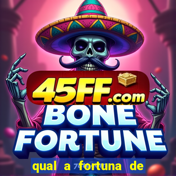 qual a fortuna de chico moedas